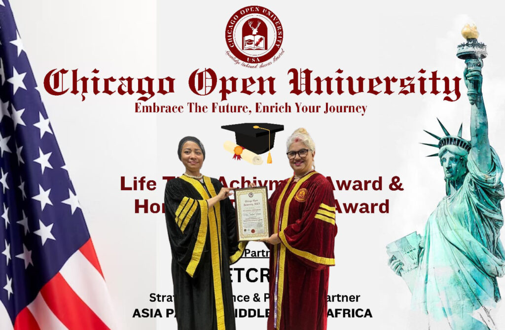 Life time achievement Awards chicago open university